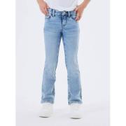 NAME IT KIDS straight fit jeans NKFPOLLY light blue denim Blauw Meisje...