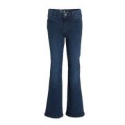 Retour Jeans flared jeans Midar dark blue denim Blauw Meisjes Stretchd...