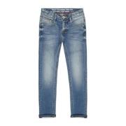 Vingino skinny jeans Anzio blue denim Blauw Jongens Katoen Effen - 170