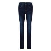 NAME IT skinny jeans NKMPETE met visgraat dark blue denim Blauw Jongen...