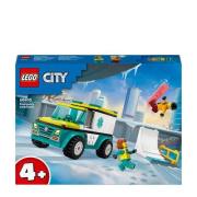 LEGO City Ambulance en snowboarder 60403 Bouwset | Bouwset van LEGO