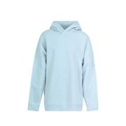 Shoeby hoodie lichtblauw Sweater Effen - 134/140 | Sweater van Shoeby