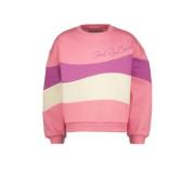Raizzed sweater Luxx lichtroze/paars/wit Meerkleurig - 140