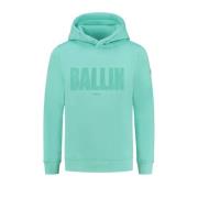 Ballin hoodie met tekst lichtblauw Sweater Tekst - 164