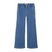 NAME IT KIDS flared jeans NKFSALLI light blue denim Blauw Meisjes Lyoc...