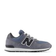 New Balance 574 V1 sneakers grijsblauw/zwart/wit Jongens/Meisjes Suede...