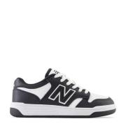 New Balance 480 V1 sneakers zwart/wit Jongens/Meisjes Imitatieleer Mee...