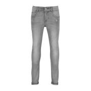 Raizzed skinny jeans Tokyo Crafted met slijtage mid grey stone Grijs J...