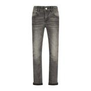 Raizzed straight fit jeans Berlin vintage grey Grijs Jongens Stretchde...