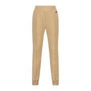 Vingino slim fit broek Solange zand Beige Meisjes Polyester Effen - 12...