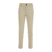 WE Fashion slim fit broek met all over print greige Beige Jongens Kato...