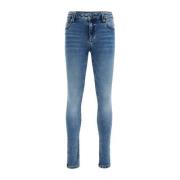 WE Fashion Blue Ridge skinny jeans marbled blue denim Blauw Jongens St...