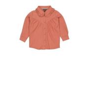 LEVV blouse MEXYL oudroze Meisjes Polyester Klassieke kraag Effen - 86