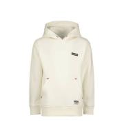 Vingino hoodie Basic-hoody offwhite Sweater Wit Effen - 140