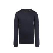 No Way Monday sweater donkerblauw Effen - 110 | Sweater van No Way Mon...