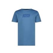 Raizzed T-shirt Harell met logo middenblauw Jongens Katoen Ronde hals ...