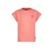 Vingino T-shirt Hinka roze Meisjes Katoen Ronde hals Effen - 164
