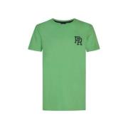 Petrol Industries T-shirt groen Jongens Katoen Ronde hals Effen - 116