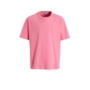 LTB T-shirt KOKAHA met backprint roze Meisjes Denim Ronde hals Backpri...