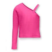 KIDS ONLY GIRL top KOGNELLA fuchsia Roze Meisjes Polyester V-hals Effe...