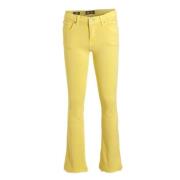 LTB flared jeans ROSIE G geel Meisjes Denim Effen - 128