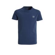 Cruyff T-shirt Soothe blauw Jongens/Meisjes Katoen Ronde hals Effen - ...