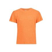 Shoeby T-shirt oranje Meisjes Viscose Ronde hals Effen - 158/164