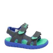 Timberland Perkins Row sandalen grijs/blauw Jongens Imitatieleer Meerk...