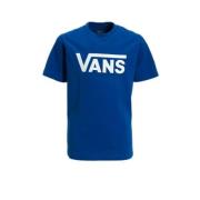 VANS T-shirt Classic kobaltblauw Jongens Katoen Ronde hals Logo - 176