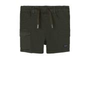 NAME IT MINI cargo short NMMBEN BAG donkergroen Korte broek Jongens St...