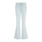 WE Fashion Blue Ridge flared jeans stone denim Broek Blauw Meisjes Str...