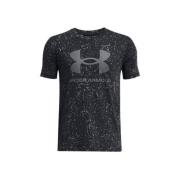 Under Armour sportshirt Sporstyle Logo zwart/grijs Sport t-shirt Jonge...