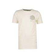 Vingino T-shirt met backprint wit Jongens Katoen Ronde hals Backprint ...