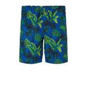 NAME IT KIDS zwemshort NKMZORRO blauw/groen Jongens Gerecycled polyest...
