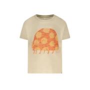 The New Chapter baby T-shirt Zion ecru/rood Jongens/Meisjes Biologisch...