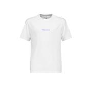 America Today T-shirt met backprint ecru Jongens Katoen Ronde hals Bac...