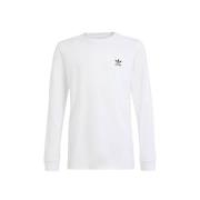 adidas Originals longsleeve wit T-shirt Jongens/Meisjes Katoen Ronde h...