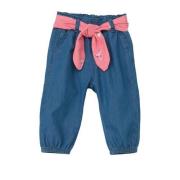 s.Oliver baby relaxed jeans blauw/roze - (set van 2) Meisjes Katoen Ef...