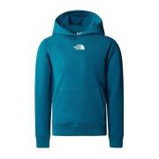 The North Face hoodie Youth Po Zumu Hoodie met logo blauw Sweater Jong...