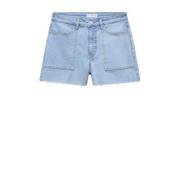 Mango Kids denim short medium blue denim Korte broek Blauw Effen - 168...