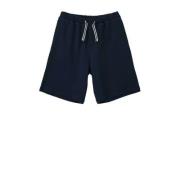 s.Oliver sweatshort donkerblauw Korte broek Effen - S