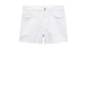 Mango Kids denim short wit Korte broek Effen - 164(S)