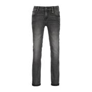 Vingino slim fit jeans Diego dark grey vintage Grijs Jongens Denim Eff...