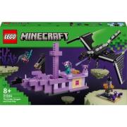 LEGO Minecraft De Enderdraak en het End-schip 21264 Bouwset