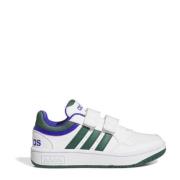 adidas Originals Hoops sneakers wit/groen/kobaltblauw Jongens/Meisjes ...