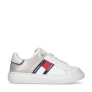 Tommy Hilfiger sneakers wit/zilver Meisjes Imitatieleer Meerkleurig - ...