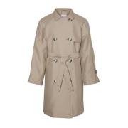 VERO MODA GIRL coat zomer VMDOREEN camel Jas Bruin Meisjes Polyester K...