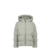 Airforce gewatteerde winterjas lichtgrijs Meisjes Polyester Capuchon E...