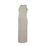 MAMALICIOUS zwangerschapsjurk MLWINONA beige Dames Polyester Ronde hal...