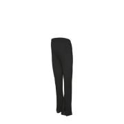 MAMALICIOUS flared broek MLMYA zwart Dames Viscose Effen - XL